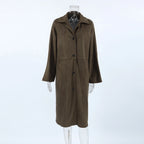 Long Suede Coat