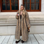 Faux Fur Overcoat