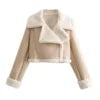 Leather Short Jacket