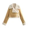 Leather Short Jacket
