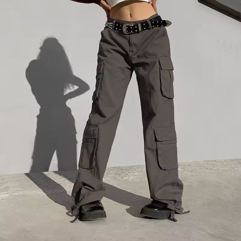 Wide Leg Cargo Pants