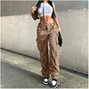 Wide Leg Cargo Pants