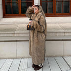 Faux Fur Overcoat