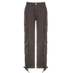 Wide Leg Cargo Pants