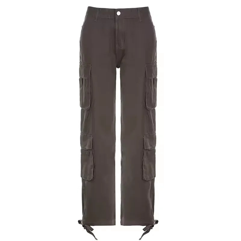 Wide Leg Cargo Pants