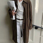 Long Suede Coat
