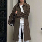 Long Suede Coat