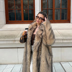 Faux Fur Overcoat