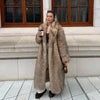 Faux Fur Overcoat