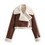 Leather Short Jacket