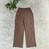 Elastic Waist Cargo Pants