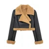 Leather Short Jacket