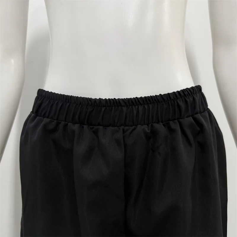 Elastic Waist Cargo Pants